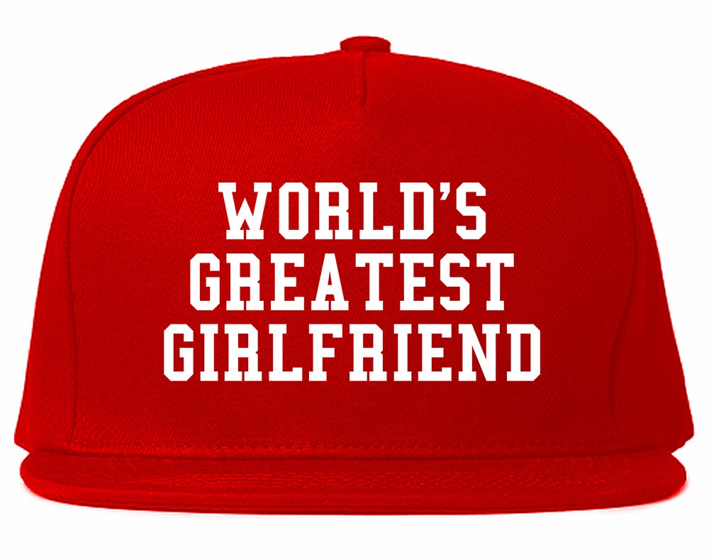 Worlds Greatest Girlfriend Funny Birthday Gift Mens Snapback Hat