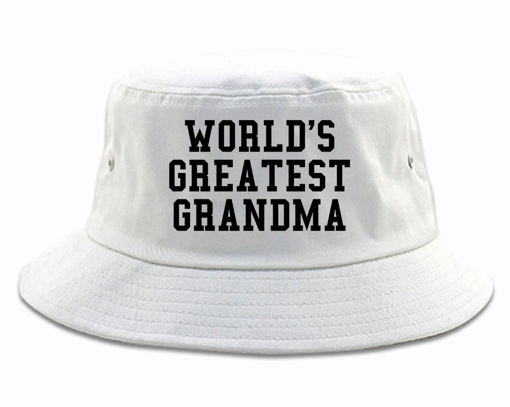 Worlds Greatest Grandma Birthday Gift Mens Bucket Hat