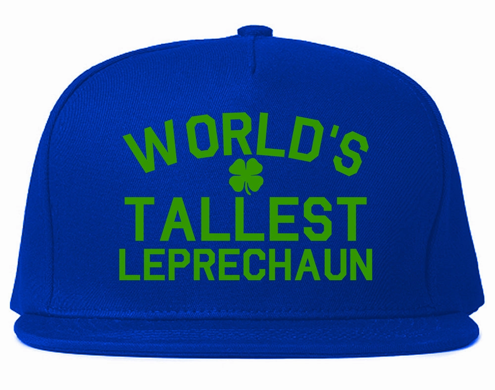 Worlds Tallest Leprechaun Funny St Patricks Day Mens Snapback Hat