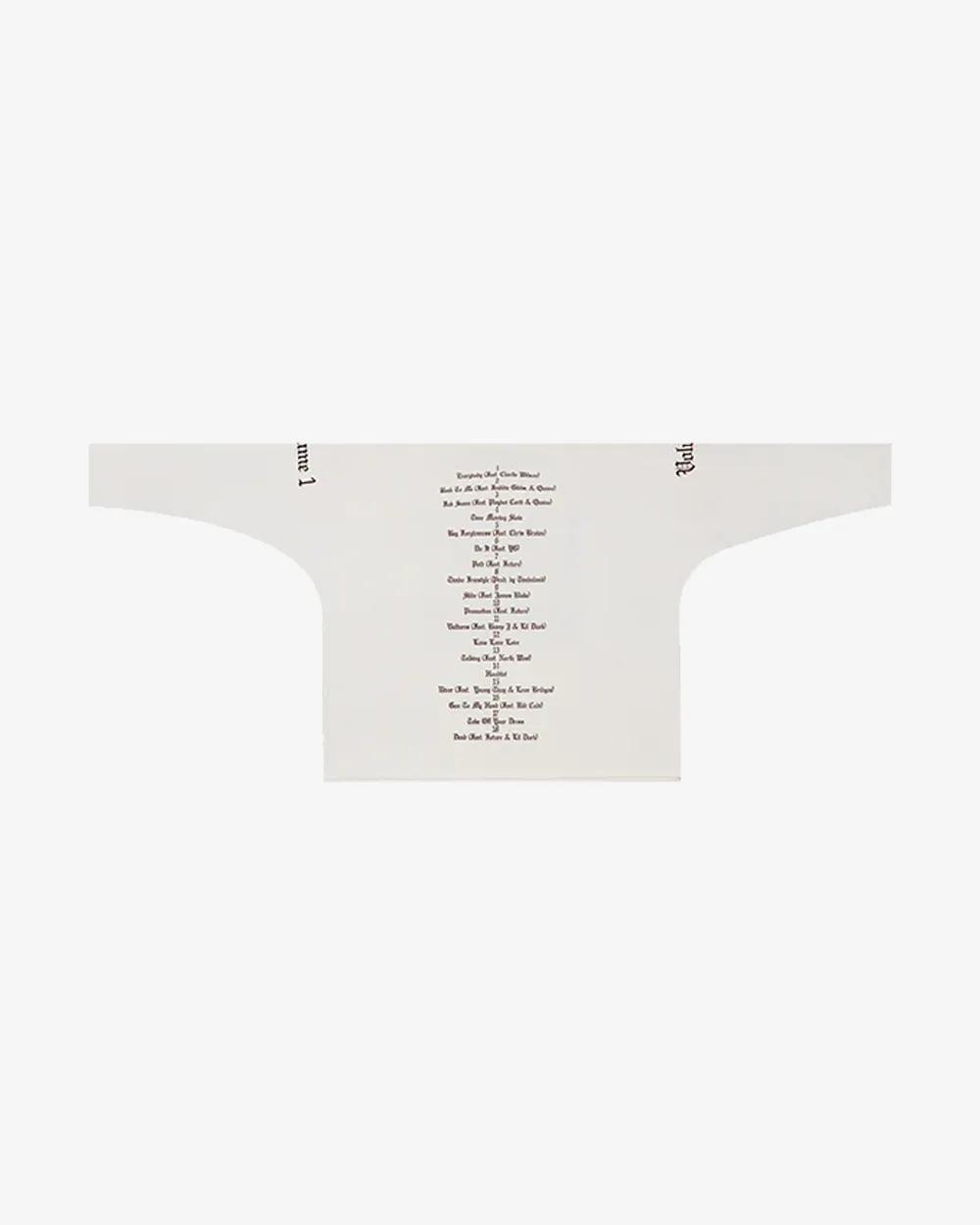 YEEZY VULTURES LANGARM-SHIRT IN WEIß