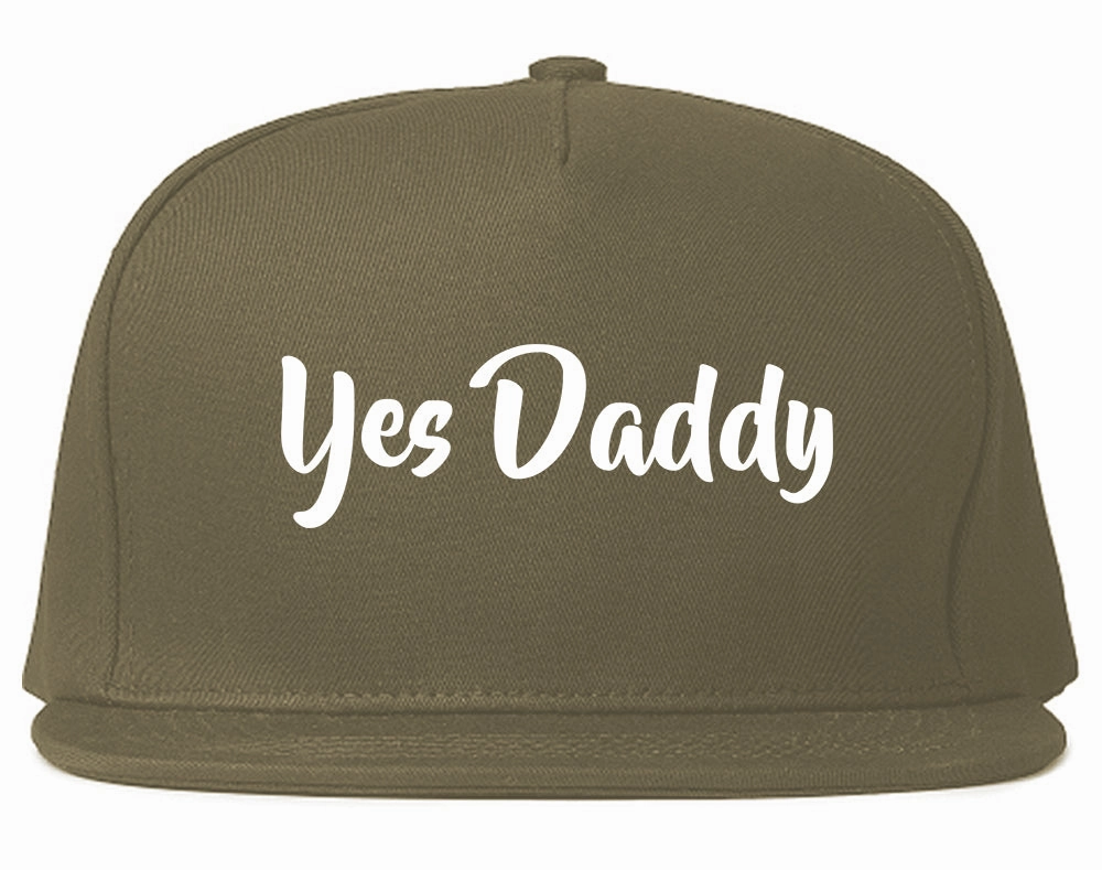 Yes Daddy Mens Snapback Hat
