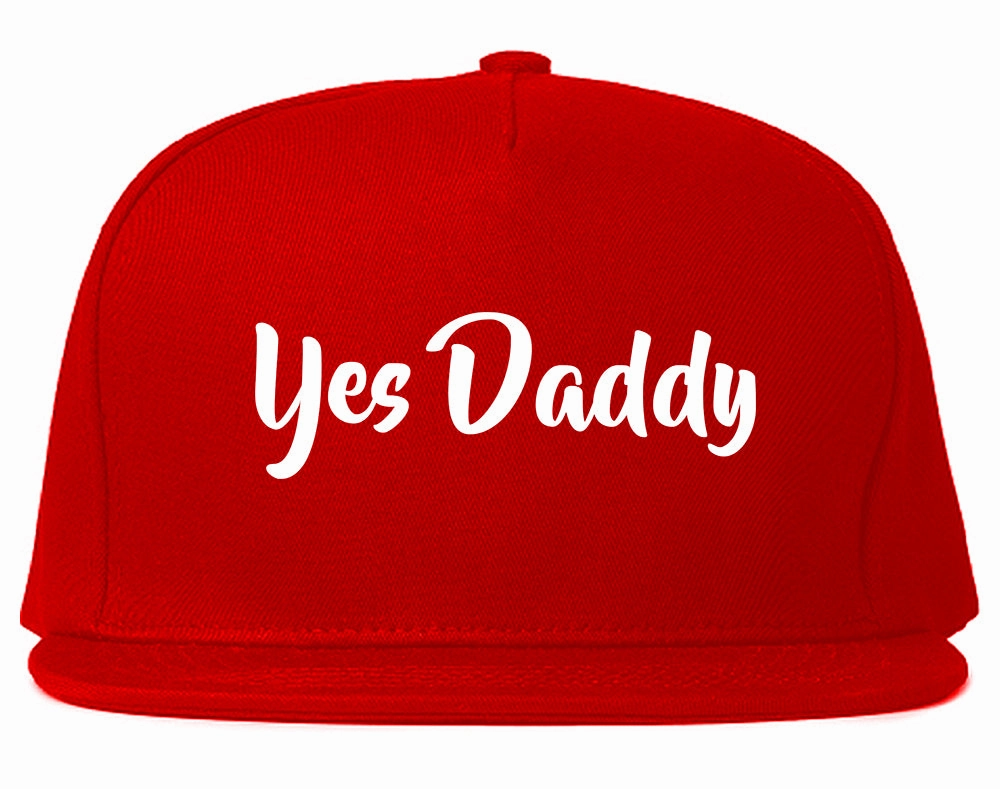 Yes Daddy Mens Snapback Hat
