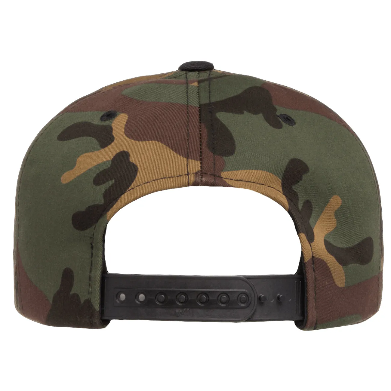 Yupoong Classic Premium Snapback Camo Cap - 2 Tone