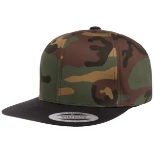 Yupoong Classic Premium Snapback Camo Cap - 2 Tone casual-dad-hat
