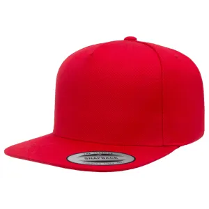 Yupoong Classics Premium 5-Panel Solid Snapback casual-dad-hat