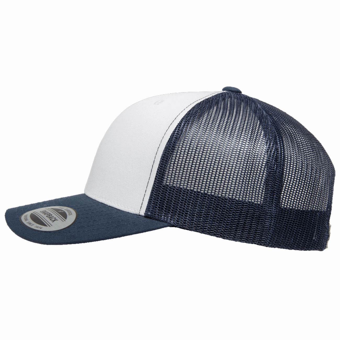 Yupoong Classics Retro Trucker Cap w/ White Front Panel