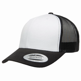 Yupoong Classics Retro Trucker Cap w/ White Front Panel fashion-beret