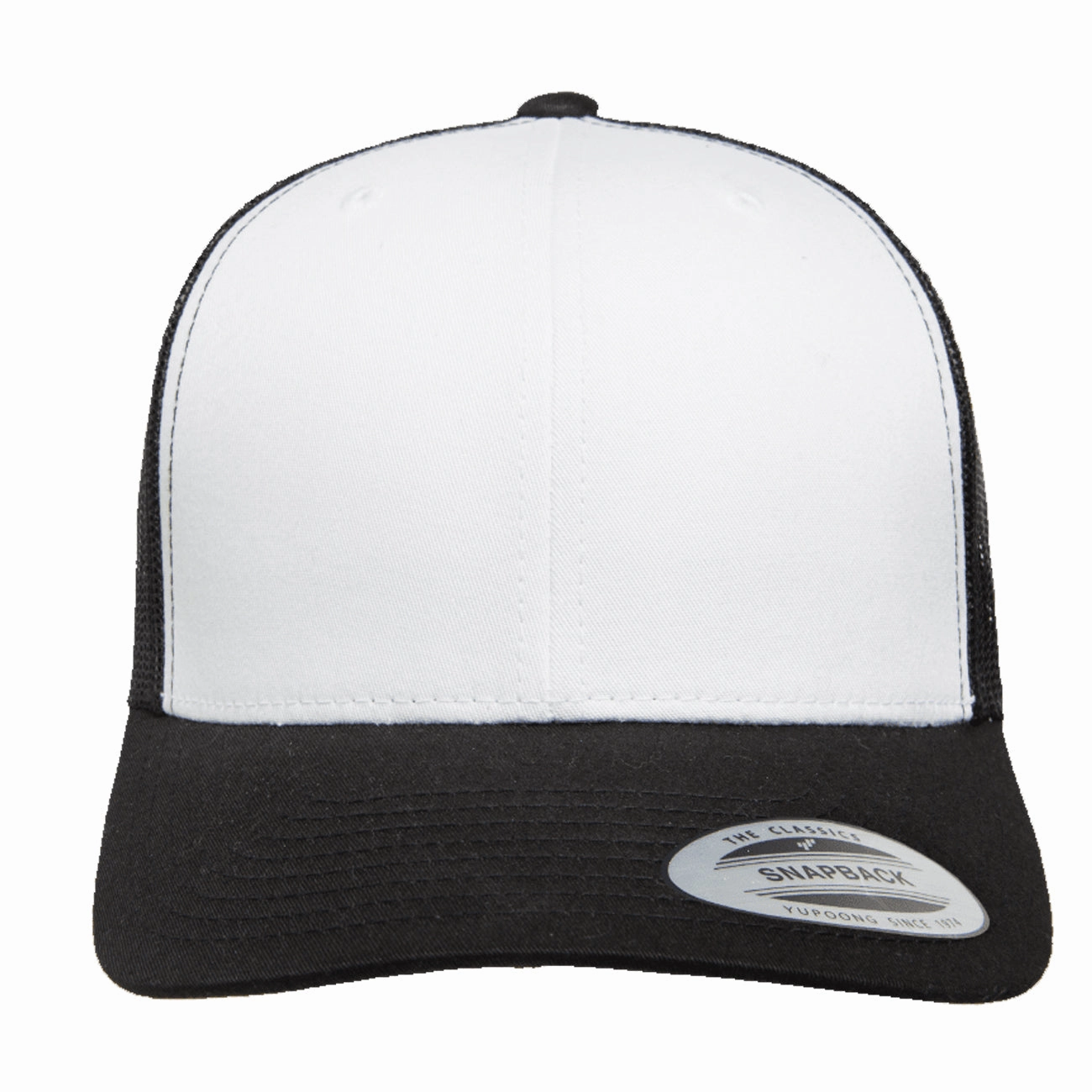 Yupoong Classics Retro Trucker Cap w/ White Front Panel