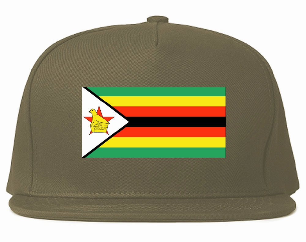 Zimbabwe Flag Country Printed Snapback Hat Cap