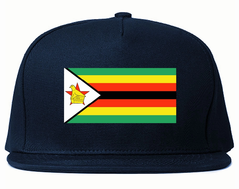 Zimbabwe Flag Country Printed Snapback Hat Cap