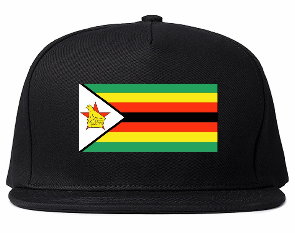 Zimbabwe Flag Country Printed Snapback Hat Cap